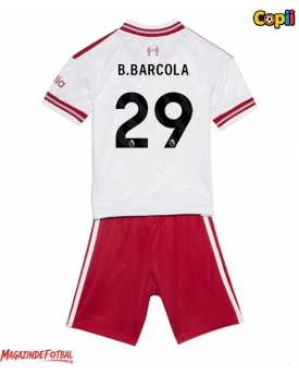 Liverpool Bradley Barcola #29 Echipament de Fotbal Replică 2026-27 Copii Deplasare (+ Șorturi)